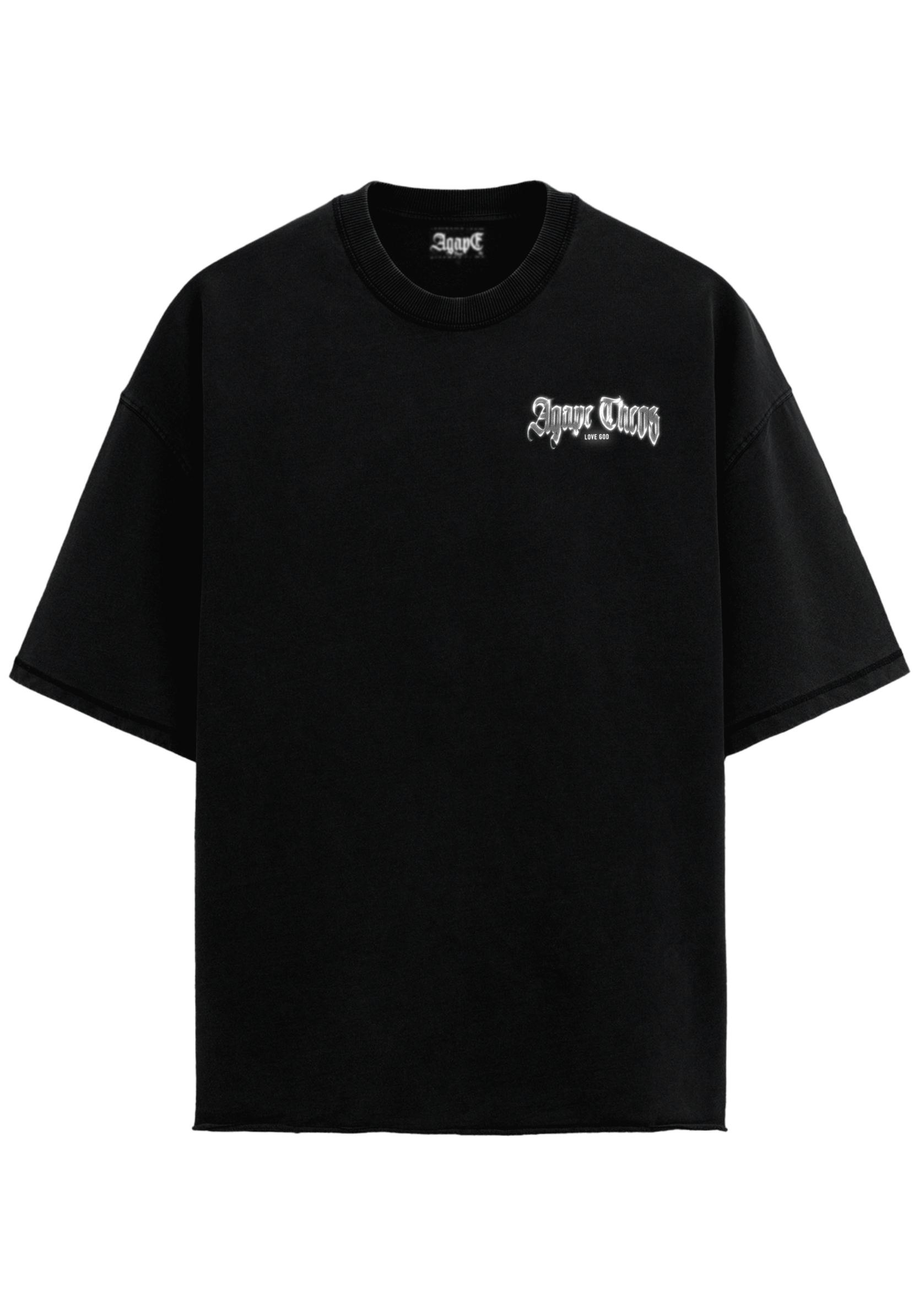 love god tee small logo